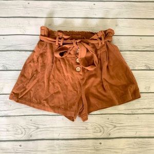BeCool brown dressy shorts-medium